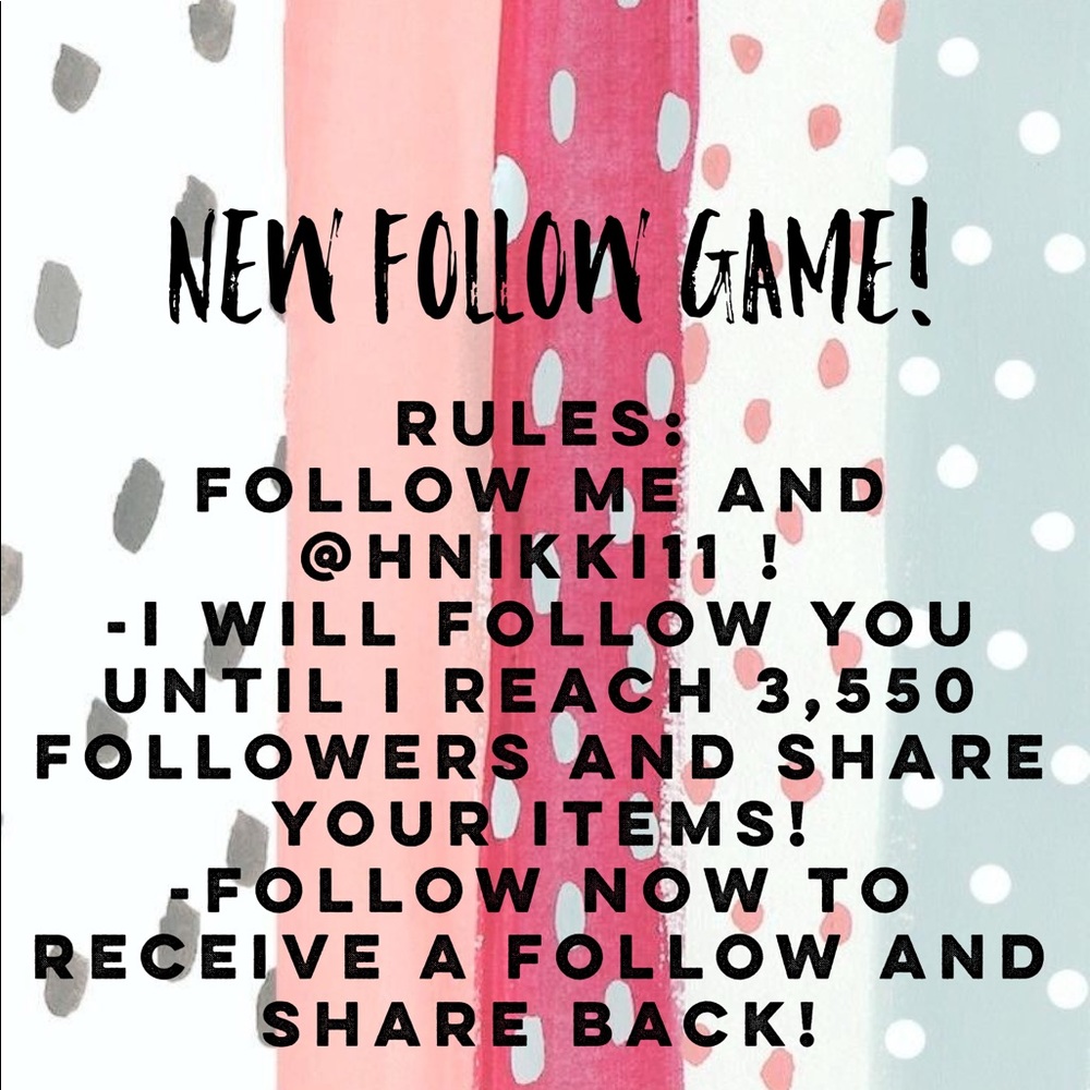 NEW FOLLOW GAME